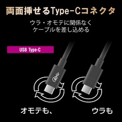 ヨドバシ.com - エレコム ELECOM USB4-CC5P08BK [USB4ケーブル C-C