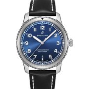 ブライトリング メンズ ブラックレザー ナビタイマー8 41mm BL 並行輸入品 2年保証 A17314101C1X2