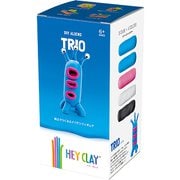 HEY CLAY（ヘイクレイ） ねんど シングル トリオ [知育玩具]