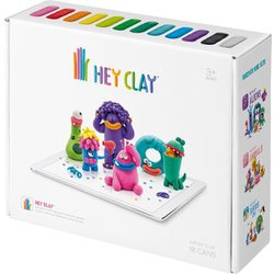 ヨドバシ Com ヘイクレイ Hey Clay Hey Clay ヘイクレイ ねんど セット モンスター 知育玩具 通販 全品無料配達