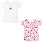サンリオキャラクターズ キッズ 半袖肌着 2枚セット 100cm ハローキティ（キャンディ） [キャラクターグッズ]