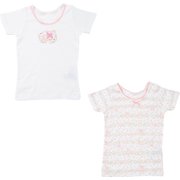 サンリオキャラクターズ キッズ 半袖肌着 2枚セット 100cm マイメロディ（バレエ） [キャラクターグッズ]