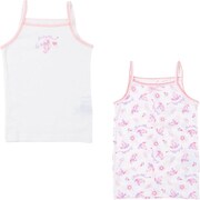 サンリオキャラクターズ キッズ キャミソール 2枚セット 110cm ぼんぼんりぼん（リップ） [キャラクターグッズ]