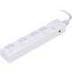 安全機能満載個別スイッチ付きOAタップ 4個口 1m TAP-041-10W