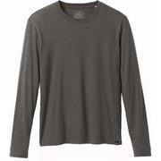プラナロングスリーブT prAna Long Sleeve T-Shirt M81469 011_CharcoalHeather Lサイズ [アウトドア カットソー メンズ]