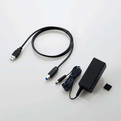 【新品】ELECOM USBデスクトップHDD ELD-AVT2020UBK TV向け外付けハードディスク - ELD-HTV020UBK