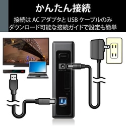 ヨドバシ.com - エレコム ELECOM ELD-QEN2020UBK [ELECOM SeeQVault