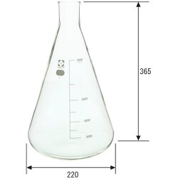 ヨドバシ.com - 柴田科学 0105305000 [SIBATA 三角フラスコ 5L] 通販