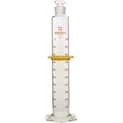 0235501000 [SIBATA 有栓メスシリンダー スーパーグレード 1L]