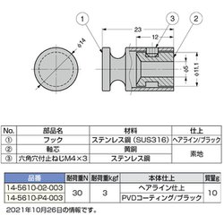 ヨドバシ.com - スガツネ工業 14561002003 [（110180544）14-5610-02