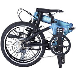 DAHON 折りたたみ自転車 アクアブルー 8段変速 DAHON (ダホン) | 折りたたみ自転車ラインナップ