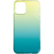 PEI20-CR-GR [iPhone 12 mini 用 EYLE（アイル） Carat クリアケース グラデーショングリーン]