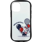 SANG-73KT [iPhone 12 mini 用 ハイブリッドガラスケース サンリオキャラクターズ ハローキティ]