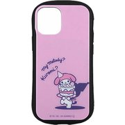 SANG-73KU [iPhone 12 mini 用 ハイブリッドガラスケース サンリオキャラクターズ クロミ]