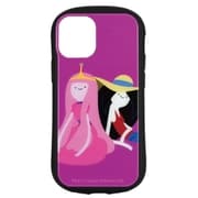 ADT-31C [iPhone 12/iPhone 12 Pro 用 ハイブリッドガラスケース アドベンチャー・タイム バブルガム&マーセリン]