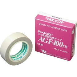 チューコーフロー フッ素樹脂（テフロンPTFE製）粘着テープ AGF100FR 0.30t×19w×5m AGF100FR30X19X5