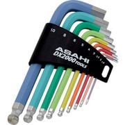 AZUS910 [ASH オーロライン ボールポイント六角棒レンチセット9本組]