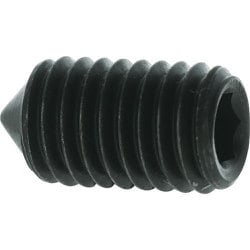 TRUSCO 六角穴付き止めねじ トガリ先M3X5 52本入 B1270305