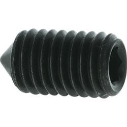 TRUSCO 六角穴付き止めねじ トガリ先M4X12 50本入 B1270412