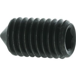 TRUSCO 六角穴付き止めねじ トガリ先M5X6 50本入 B1270506
