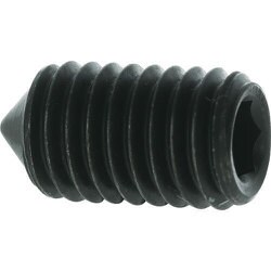 TRUSCO 六角穴付き止めねじ トガリ先M6X16 34本入 B1270616
