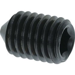 TRUSCO 六角穴付き止めねじ トガリ先M10X15 11本入 B1271015