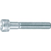 B7301255 [TRUSCO 六角穴付ボルト三価クロメート 白 半ネジM12X55 4本入]