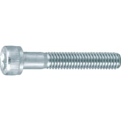 TRUSCO 六角穴付ボルト三価クロメート 白 半ネジM12X60 2本入 B7301260