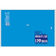 BL19 [サニパック 規格ポリ袋19号青100枚]