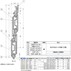 ヨドバシ.com - スガツネ工業 C43720 [（190113650）C437-20/スライド