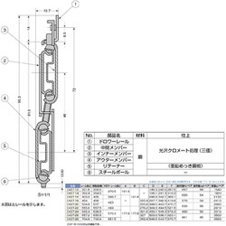 ヨドバシ.com - スガツネ工業 C43724 [（190113652）C437-24/スライド