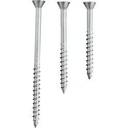 MIYAGAWA ステンレス 不思議な四角穴付き皿頭デッキ用ビス 5.5×90 30本入 CX10290PC1