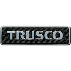 EBTRLM [TRUSCO 超耐候性軟質エンブレム TRUSCOロゴ文字のみ エンボス加工タイプ]