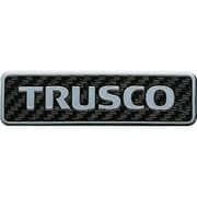 EBTRLM [TRUSCO 超耐候性軟質エンブレム TRUSCOロゴ文字のみ エンボス加工タイプ]