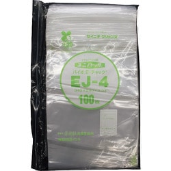 EJ4100 [セイニチ 「ユニパック」バイオEチャック規格品（チャック付ポリエチレン袋） EJ-4 340×240×0.04]