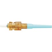 FST2MCXAQ [パンドウイット 研磨済みST光コネクタ シンプレックス アクア OM3/0M4]