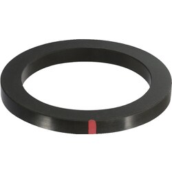 カムロック用ガスケット フッ素ゴム 2-1/2インチ GK-FKM GKFKM212