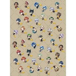 ディズニー ツイステッドワンダーランド 飛行術 下敷きコレクション Vol.2 1個 [コレクショントイ]