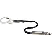 HL-EB-130 [EXJ伸縮ストラップ式 タイプ1ランヤード ブラック シングル （墜落制止用器具）]
