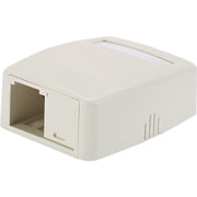 JOQ1B0000 [パンドウイット ローゼットボックス シャッターなし 2個口（1ローゼット+1ブランク） 白]