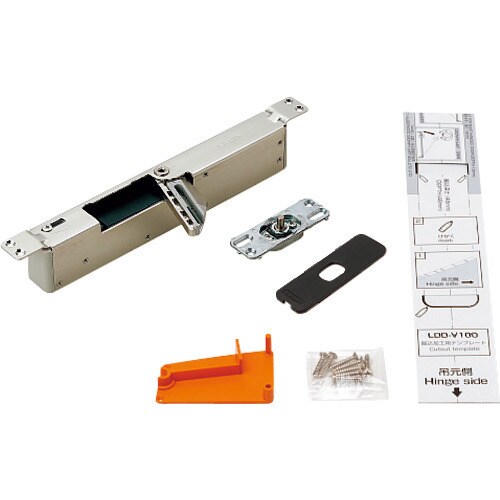 （270034822）LDD-V100-DBR-L/ラプコン 隠しドアダンパー LDDV100DBRL