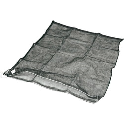TRUSCO メッシュ袋 大 1枚入 100X100cm 90L 目合4mm 黒 MHL1BK