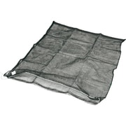 TRUSCO メッシュ袋 大 1枚入 100X100cm 90L 目合4mm 黒 MHL1BK