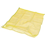 TRUSCO メッシュ袋 大 1枚入 100X100cm 90L 目合4mm 黄色 MHL1Y