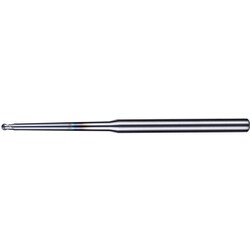 NS 無限コーティングプレミアムロングテーパーネック2枚刃ボールエンドミル MRBTNH230R0.15X3X5