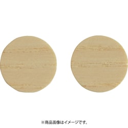 TRUSCO ねじ穴用シ-ル 14MM 木目アッチュ 12個入 NC14MA