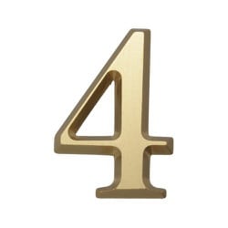 NUM434 [真鍮文字4]