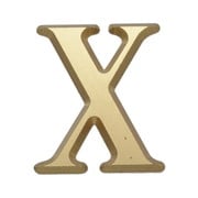 NUM43X [真鍮文字]
