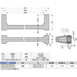 ヨドバシ.com - スガツネ工業 PXBAC06450BR [（280033721）PXB-AC06