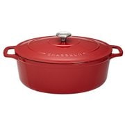 サブライム オーバルキャセロール 35cm レッド